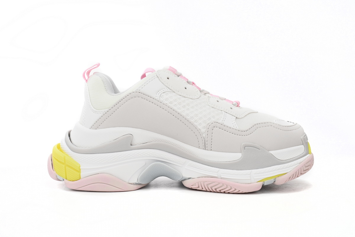  Perfectkicks Balenciaga Triple S White Yellow,524039 W2FW4 7541