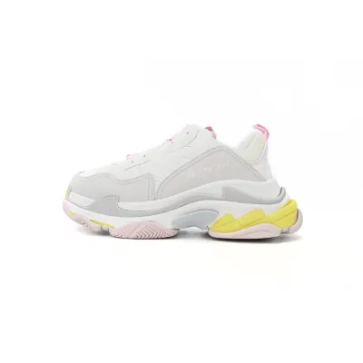  Perfectkicks Balenciaga Triple S White Yellow,524039 W2FW4 7541 01