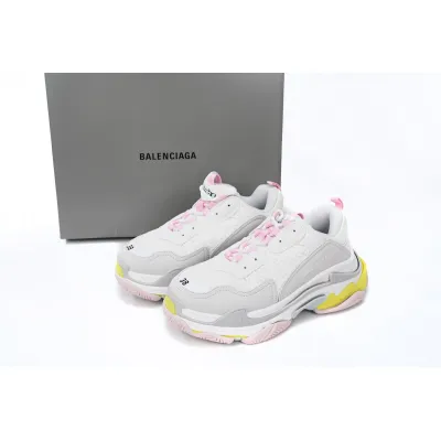  Perfectkicks Balenciaga Triple S White Yellow,524039 W2FW4 7541 02
