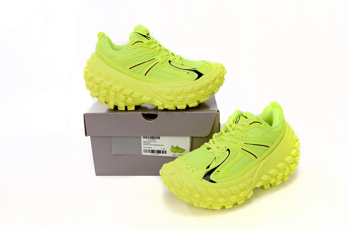  Perfectkicks Balenciaga Defender Fluo Yellow ，685613 W2RAB 7510
