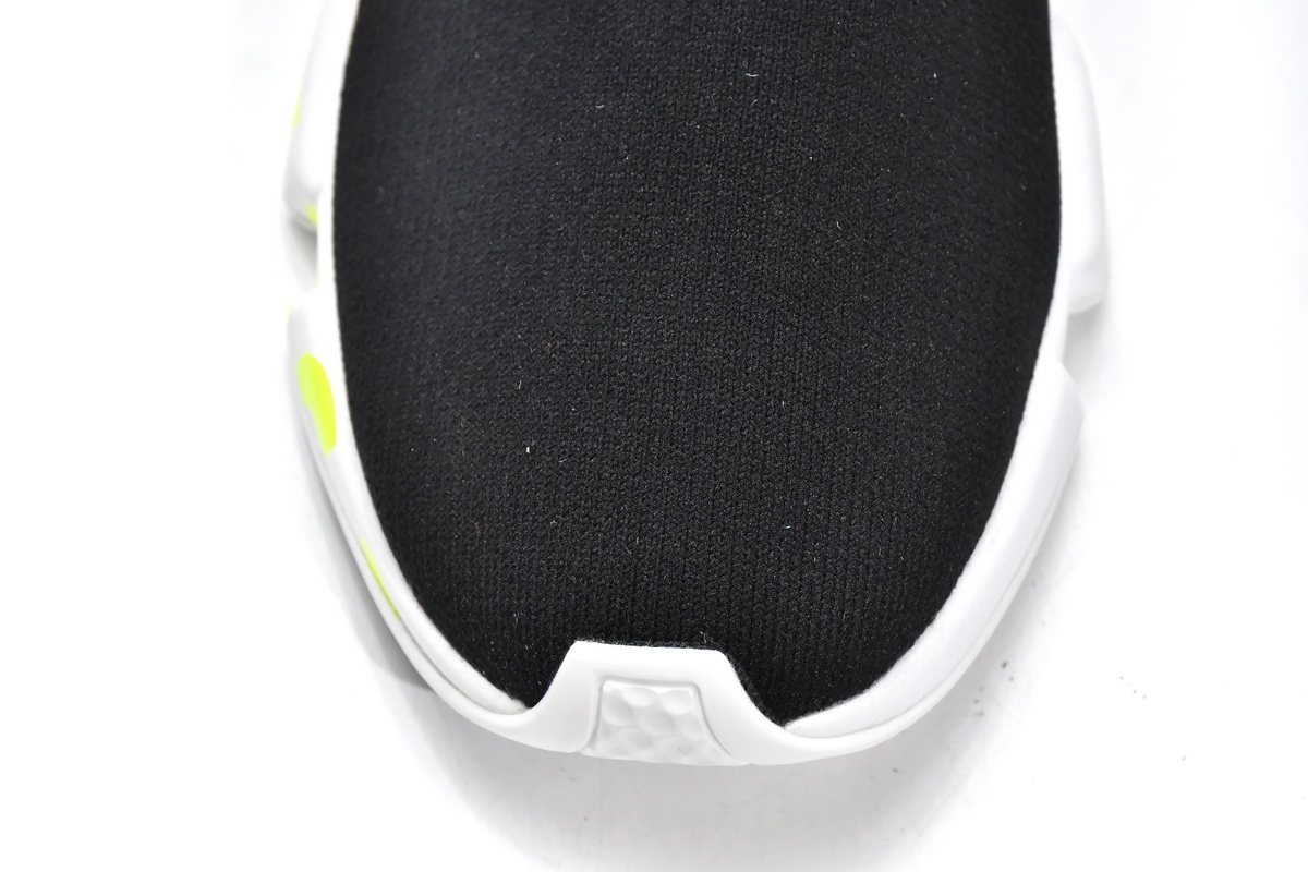 PK Balenciaga Speed Black Fluo Green