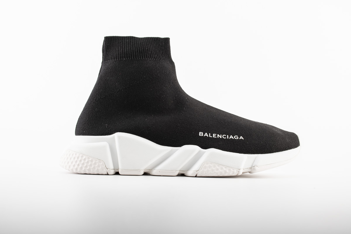 PK Balenciaga Speed Trainer Black White