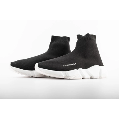 PK Balenciaga Speed Trainer Black White 02
