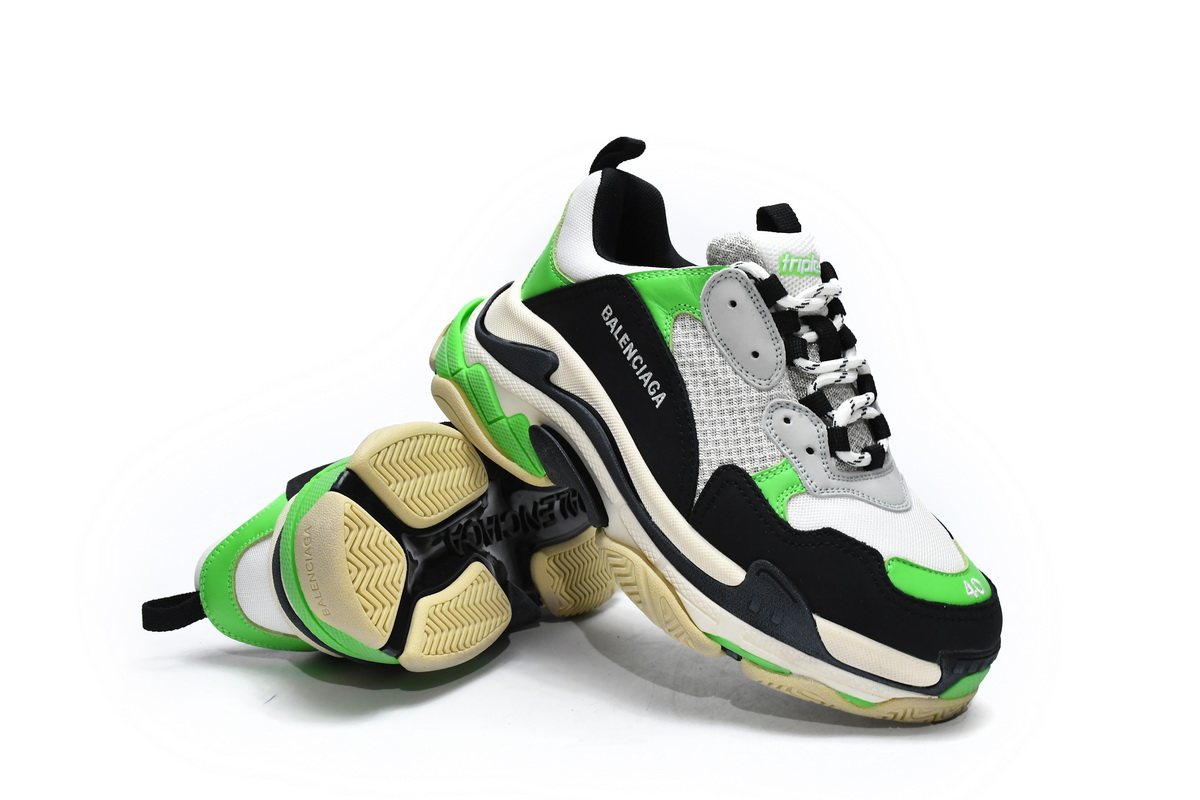  Perfectkicks Balenciaga Triple S Electronic Green W09T1 9000 , 512178 W09T1 9000