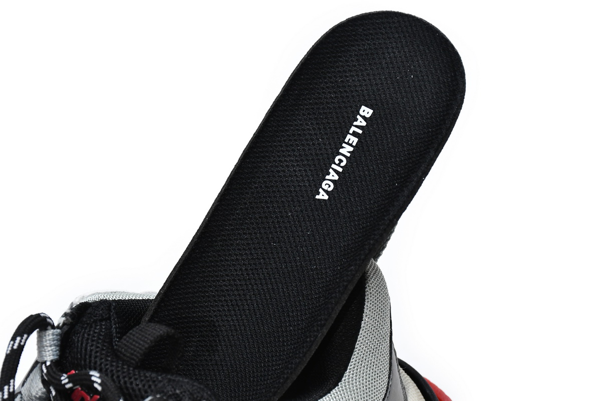  Perfectkicks Balenciaga Triple S Silver Red , 512175 W0903 1081