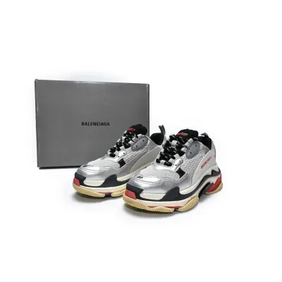  Perfectkicks Balenciaga Triple S Silver Red , 512175 W0903 1081 02