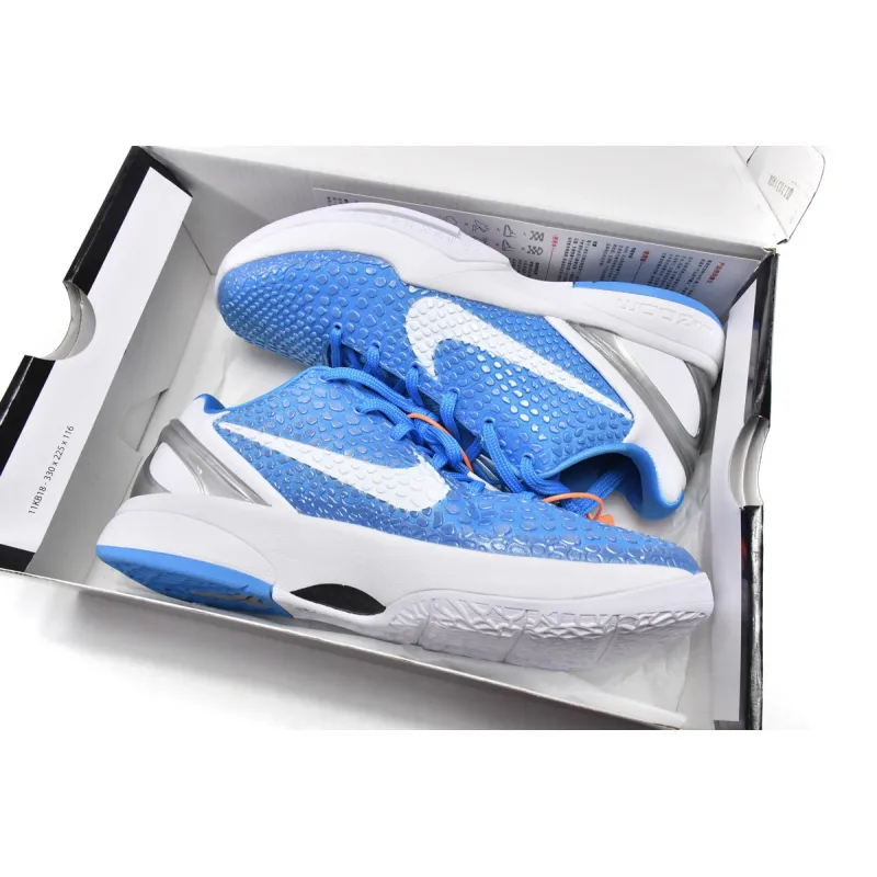 PK Zoom Kobe VI TB North Carolina blue, 454142-004 