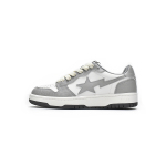 PK A Bathing Ape Bape Sk8 Sta Light Grey Cream, 001FWG701033X