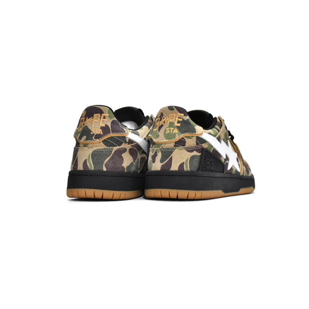 PK A Bathing Ape Bape SK8 Sta ABC Camo Green, 001FWH201042X-GRN