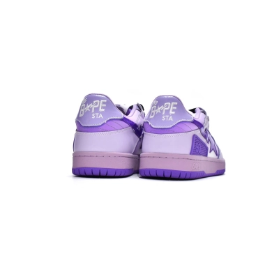 PK A Bathing Ape Bape Sta Low Gradient Purple, 1G70-109-0023  02