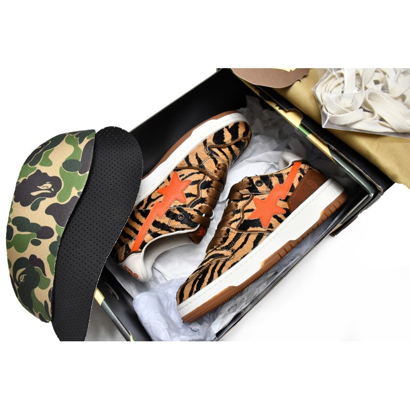 PK A Bathing Ape Bape SK8 Sta Low Tiger, 1I20-191-004