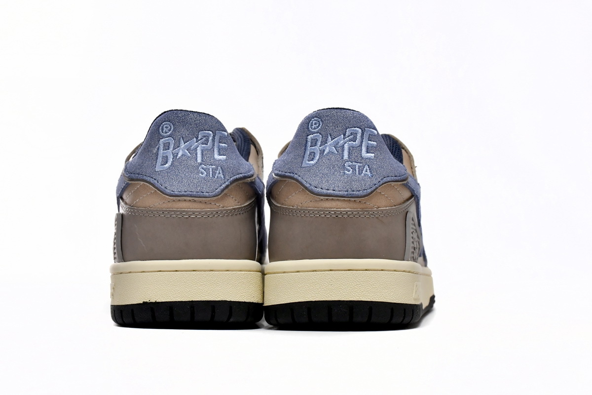 PK Bape Sk8 Sta Low Make old Khaki Blue,1120-291-019 