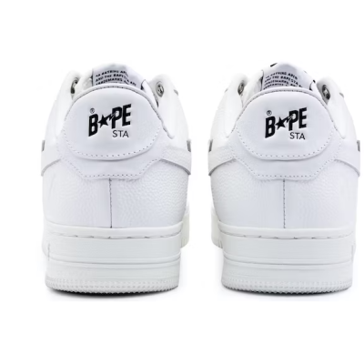 H12 A Bathing Ape Bape Sta Triple White,1J30-291-013/1J30-191-013/001FWJ301013I- 02