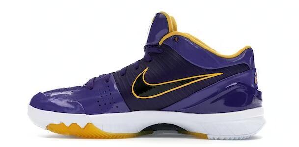 PK Kobe 4 Protro Undefeated Los Angeles Lakers,CQ3869-500