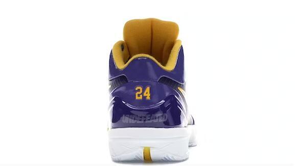 PK Kobe 4 Protro Undefeated Los Angeles Lakers,CQ3869-500