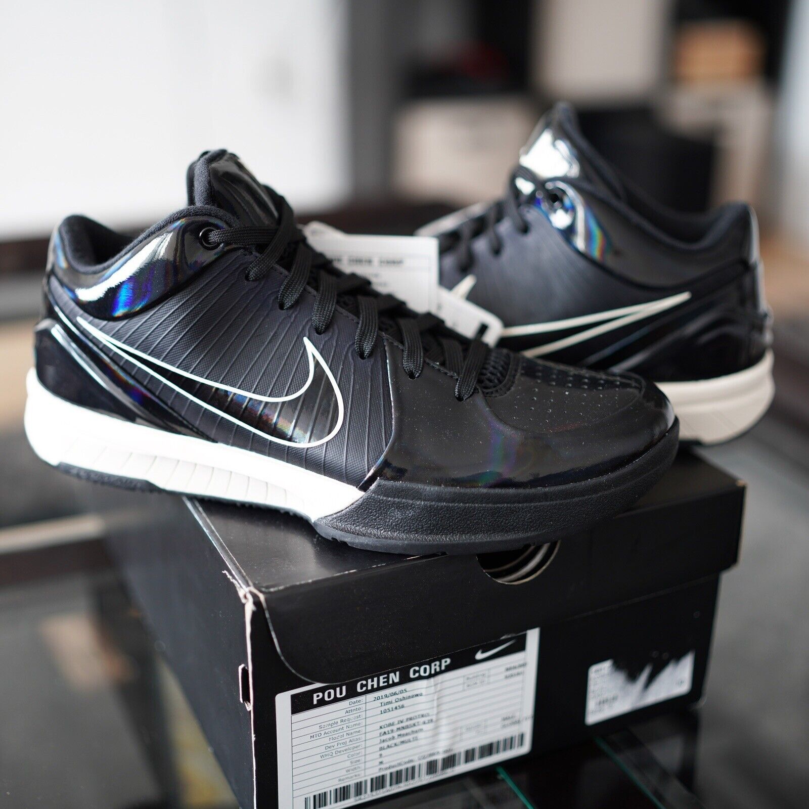 PK Kobe 4 Protro Undefeated Black Mamba, CQ3869-001