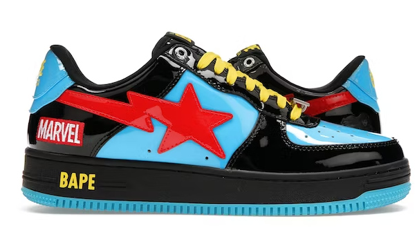 H12 A Bathing Ape Bape Sta Marvel Comics Black Widow (2022),001FWI731907