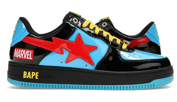 H12 A Bathing Ape Bape Sta Marvel Comics Black Widow (2022),001FWI731907