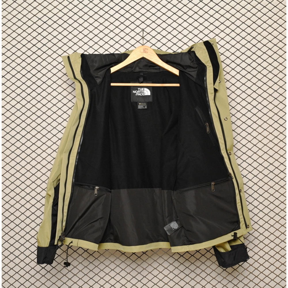 PK TheNorthFace Black and Mustard Green