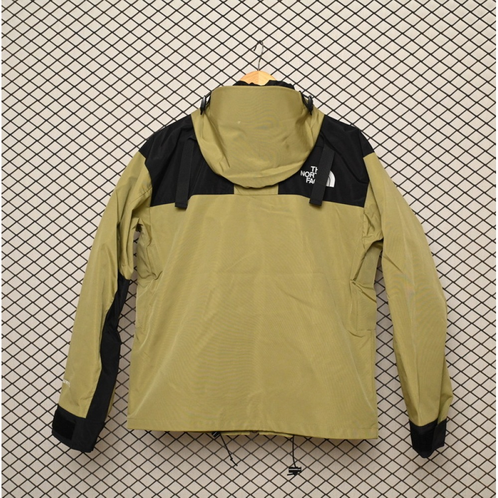 PK TheNorthFace Black and Mustard Green