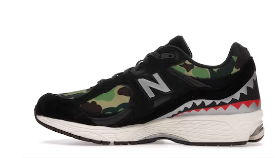 PK New Balance 2002R BAPE Black,M2002RBF