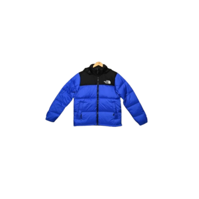 PK TheNorthFace Splicing White And Sky Blue 01