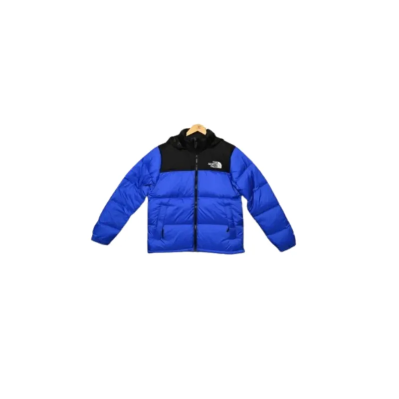 PK TheNorthFace Splicing White And Sky Blue