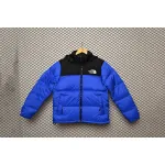 PK TheNorthFace Splicing White And Sky Blue