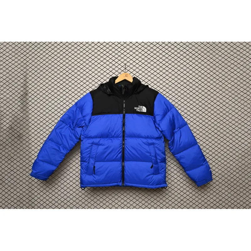 PK TheNorthFace Splicing White And Sky Blue