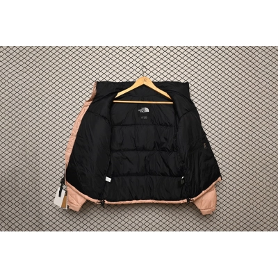 PK TheNorthFace Splicing White And Pink 02