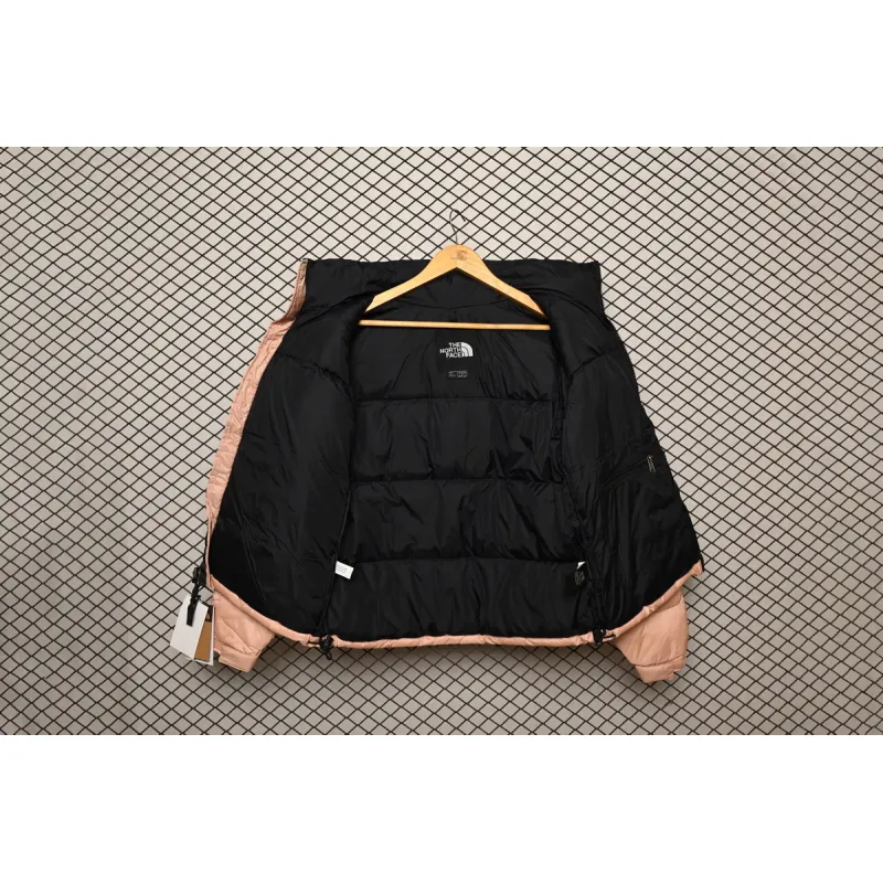 PK TheNorthFace Splicing White And Pink