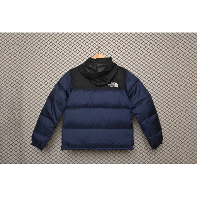 PK TheNorthFace Splicing White And Navy 01