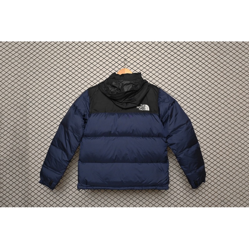 PK TheNorthFace Splicing White And Navy