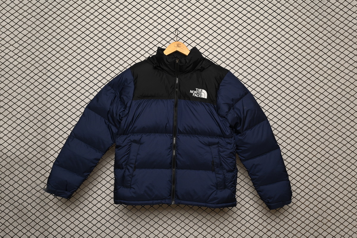 PK TheNorthFace Splicing White And Navy