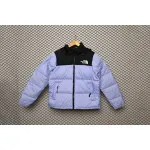 PK TheNorthFace Splicing White And Lavender Color