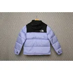PK TheNorthFace Splicing White And Lavender Color