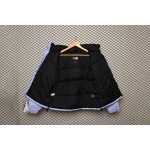 PK TheNorthFace Splicing White And Lavender Color