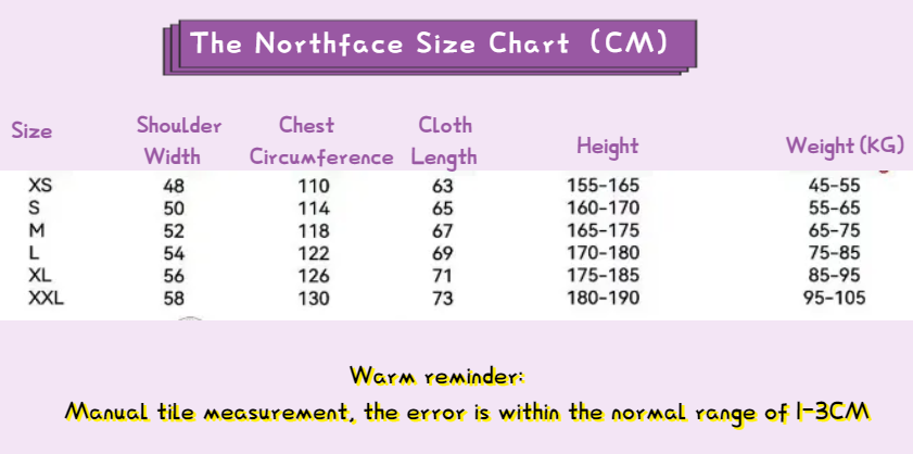 PK TheNorthFace Splicing White And Lavender Color