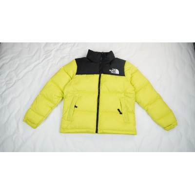 PK TheNorthFace Splicing White And Red Apple Green 01