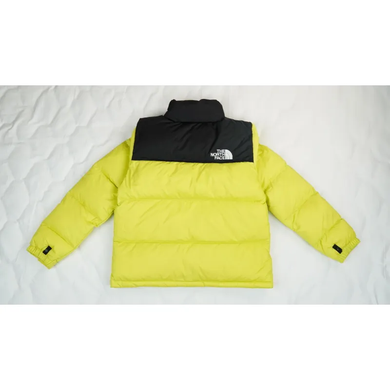 PK TheNorthFace Splicing White And Red Apple Green