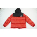 PK TheNorthFace Splicing White And Orange