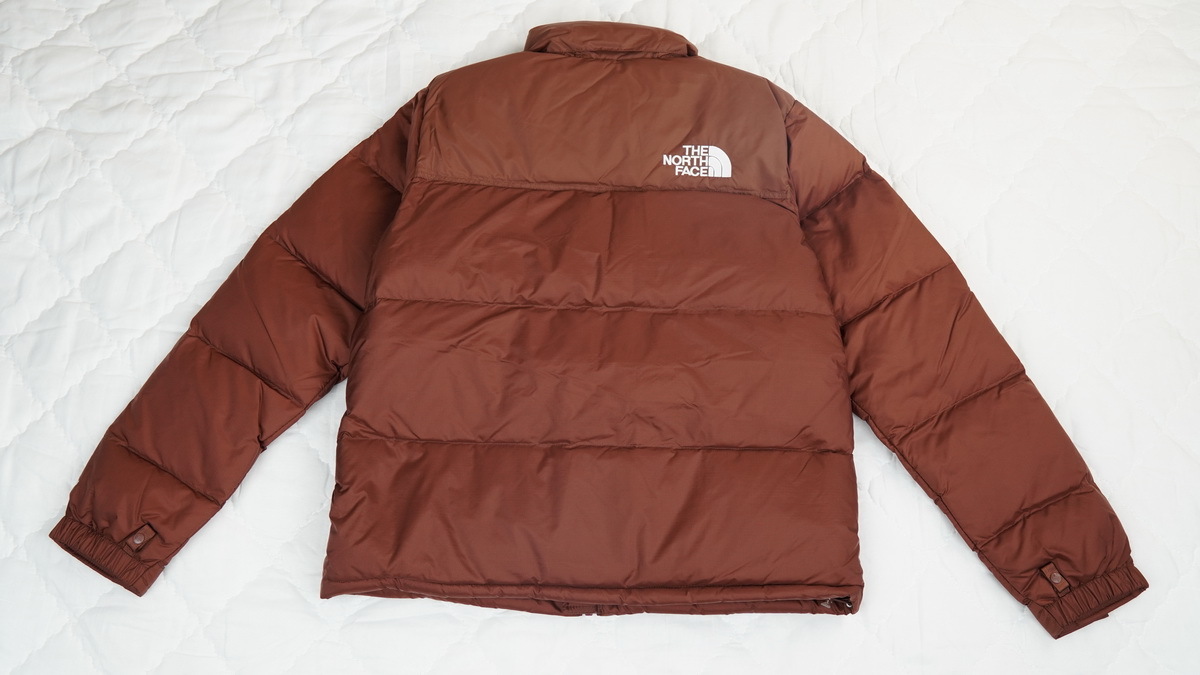 PK TheNorthFace Splicing White And Mocha Brown