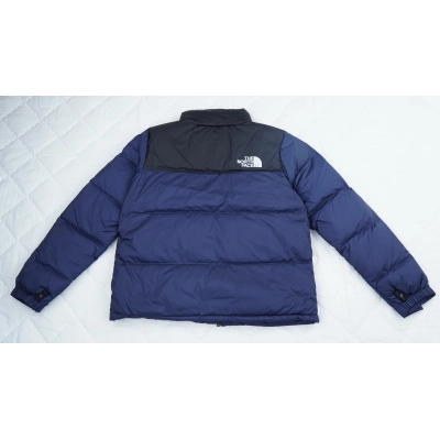 PK TheNorthFace Splicing White And Sapphire Blue 02