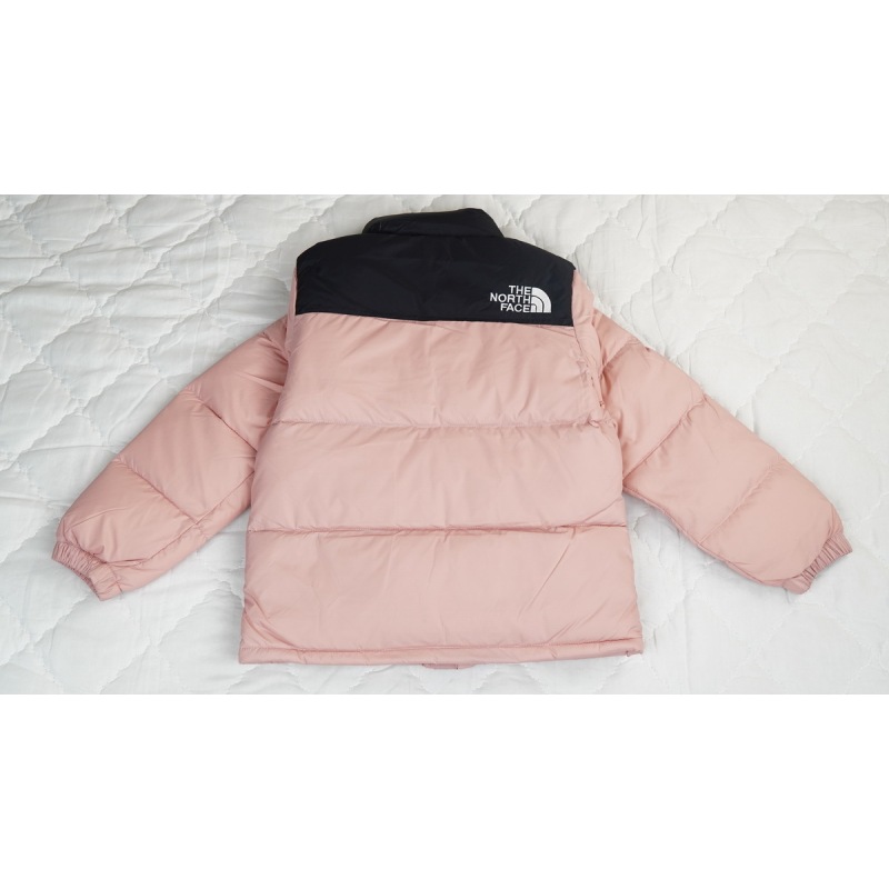 PK TheNorthFace Splicing White And Red Dirty Powder