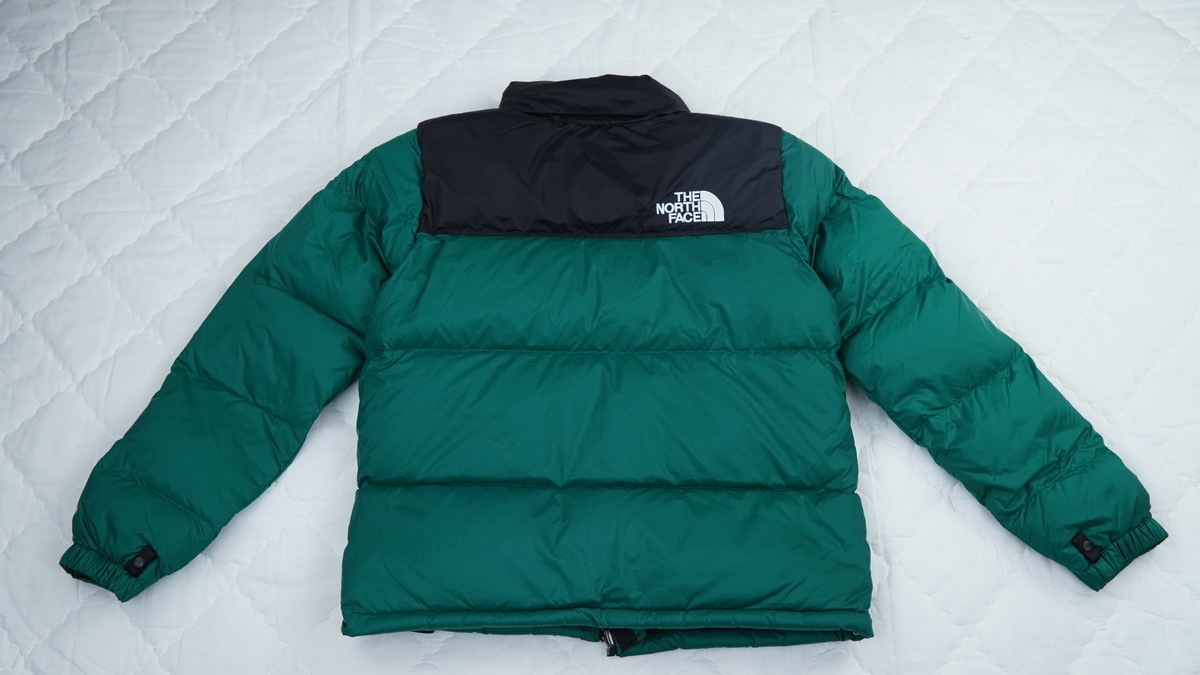 PK TheNorthFace Splicing White And Red Blackish Green