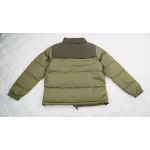 PK TheNorthFace Splicing White And Double Green