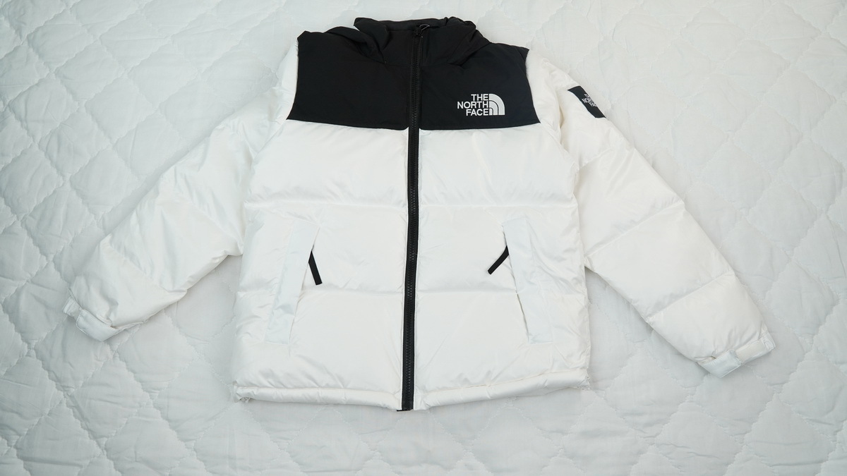 【Flash Sale】 TheNorthFace Splicing White And White