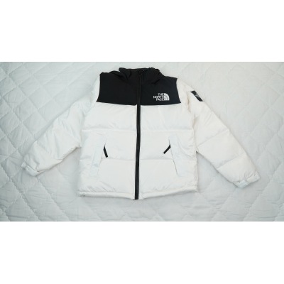 PK TheNorthFace Splicing White And White 01