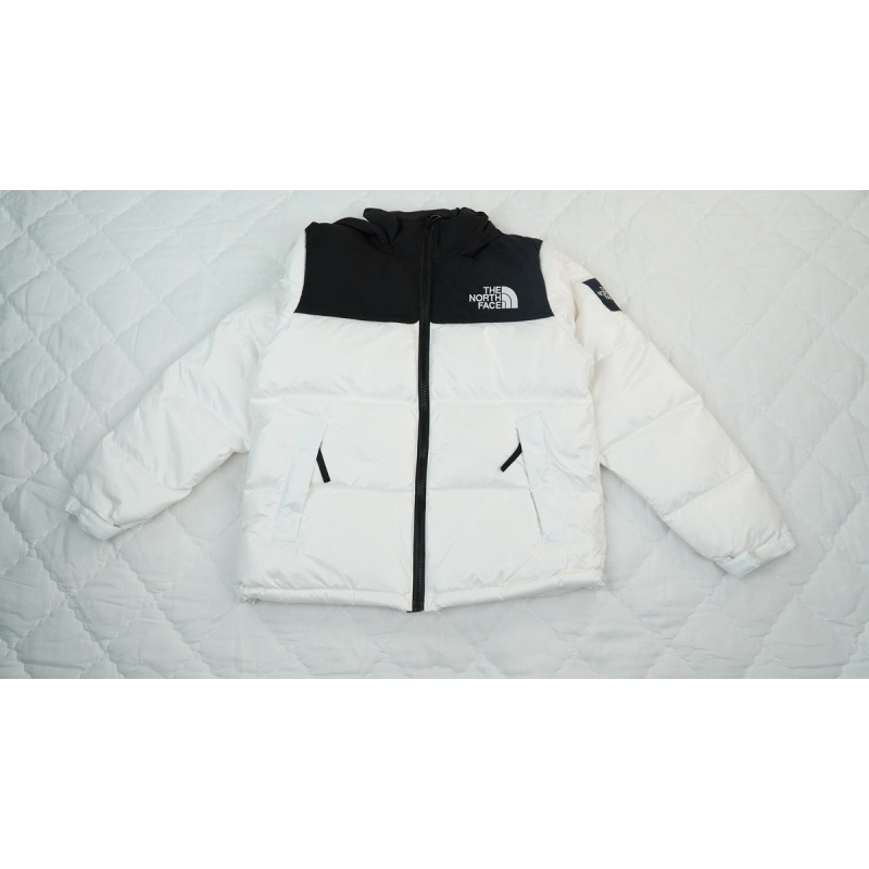 【Flash Sale】 TheNorthFace Splicing White And White