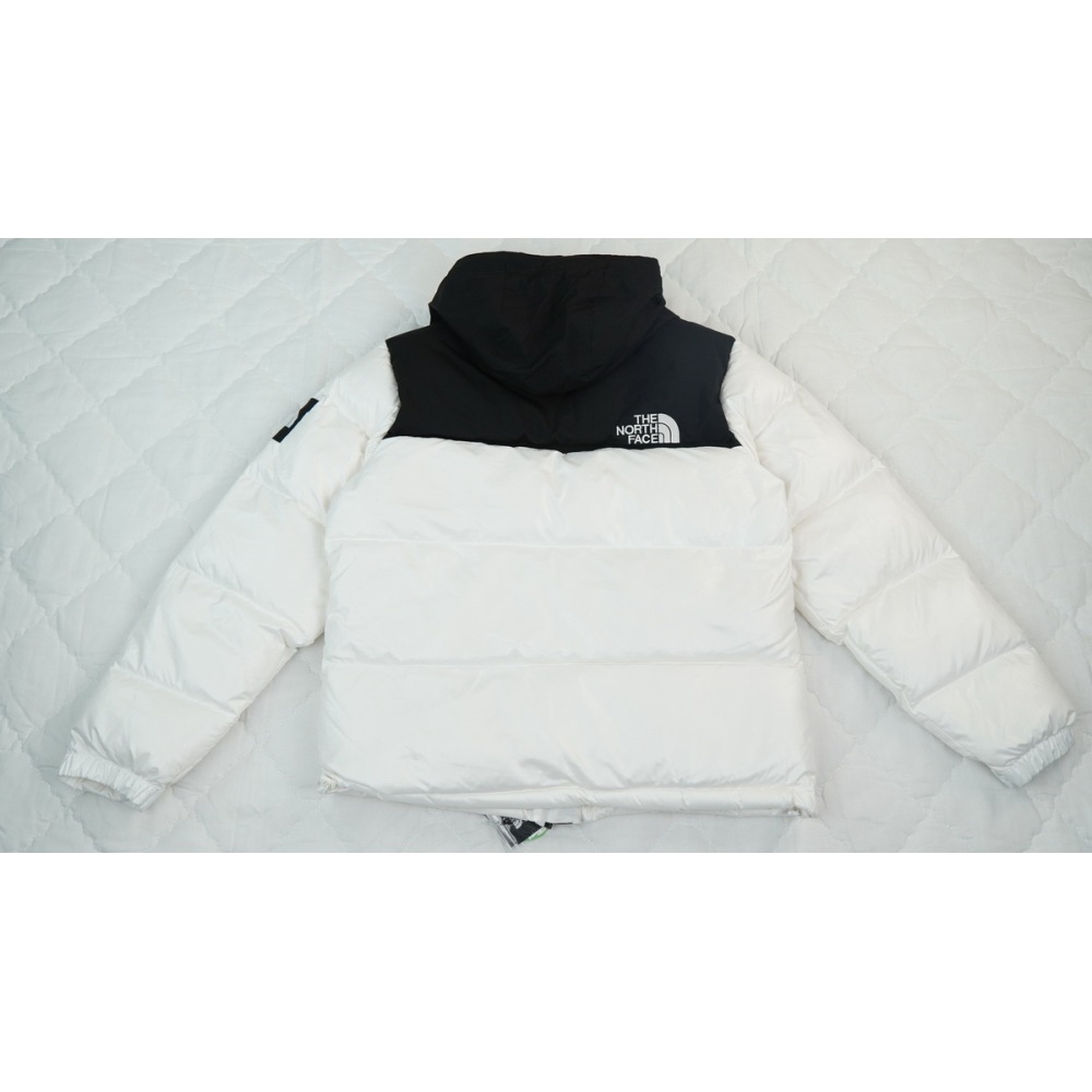 【Flash Sale】 TheNorthFace Splicing White And White